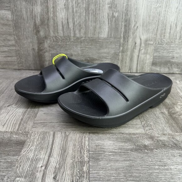 OOFOS OOAH Nomad Women's size 8 Black Comfort Sandals - Picture 3 of 8